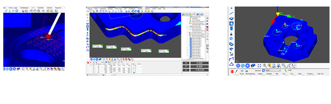 Free-form surface measuring software ThomControl for CMMs