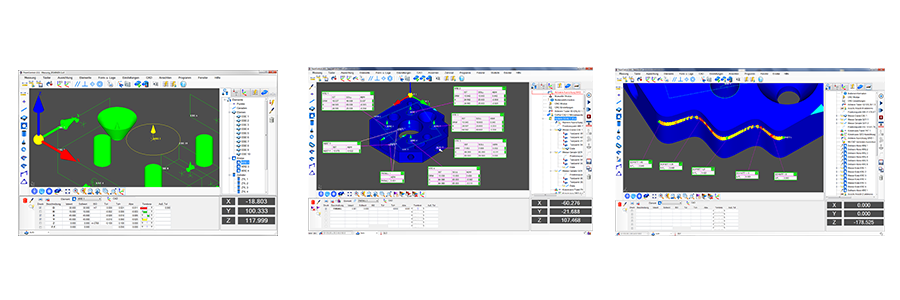 Bedienerfreundliche Mess-Software für Koordinatenmessmaschinen